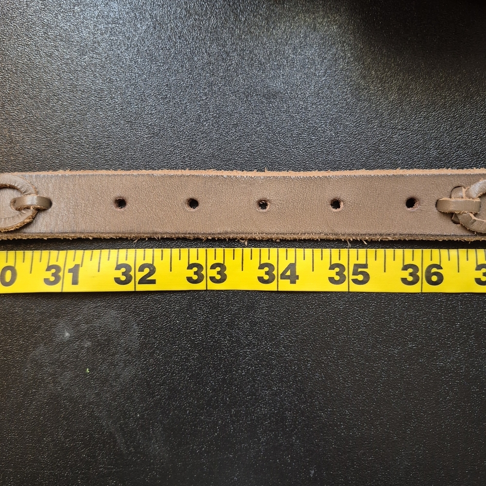 Amsterdam Heritage "Anisa" Skinny Leather Belt - Size S - Picture 16 of 16